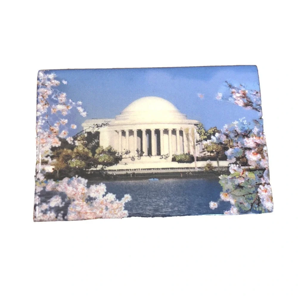 Jefferson Memorial Back Photo Refrigerator Magnet 3